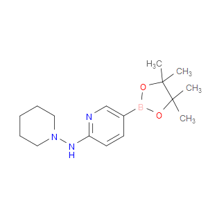 N-(PIPERIDIN-1-YL)-5-(4,4,5,5-TETRAMETHYL-1,3,2-DIOXABOROLAN-2-YL)PYRIDIN-2-AMINE