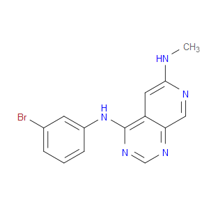 N4-(3-BROMOPHENYL)-N6-METHYLPYRIDO[3,4-D]PYRIMIDINE-4,6-DIAMINE