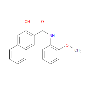 3-HYDROXY-N-(2-METHOXYPHENYL)-2-NAPHTHAMIDE - Click Image to Close