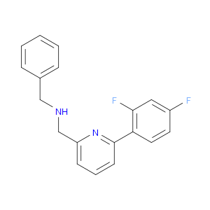 N-BENZYL-1-[6-(2,4-DIFLUOROPHENYL)-2-PYRIDYL]METHANAMINE