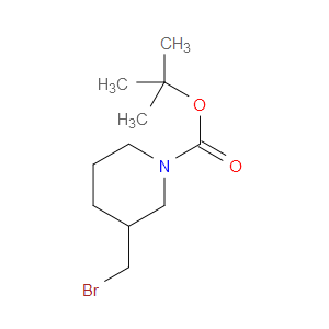 TERT-BUTYL 3-(BROMOMETHYL)PIPERIDINE-1-CARBOXYLATE - Click Image to Close