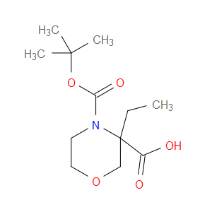 N-BOC-3-ETHYLMORPHOLINE-3-CARBOXYLIC ACID