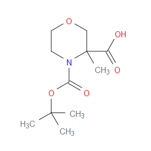N-BOC-3-METHYLMORPHOLINE-3-CARBOXYLIC ACID - Click Image to Close