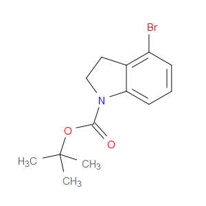 TERT-BUTYL 4-BROMOINDOLINE-1-CARBOXYLATE
