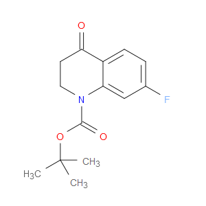 N-BOC-7-FLUORO-3,4-DIHYDROQUINOLINE-4(2H)-ONE
