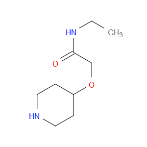 N-ETHYL-2-(4-PIPERIDINYLOXY)ACETAMIDE - Click Image to Close