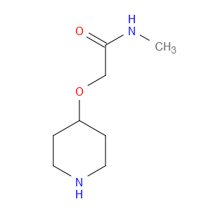 N-METHYL-2-(PIPERIDIN-4-YLOXY)ACETAMIDE - Click Image to Close