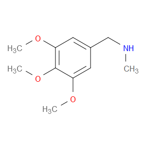 N-METHYL-3,4,5-TRIMETHOXYBENZYLAMINE - Click Image to Close