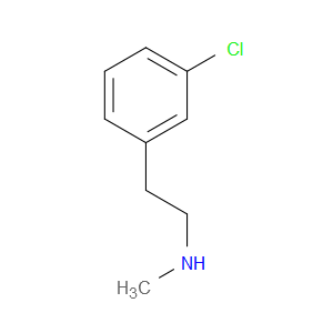 N-METHYL 3-CHLOROPHENETHYLAMINE