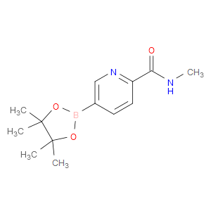 N-METHYL-5-(4,4,5,5-TETRAMETHYL-1,3,2-DIOXABOROLAN-2-YL)PICOLINAMIDE - Click Image to Close