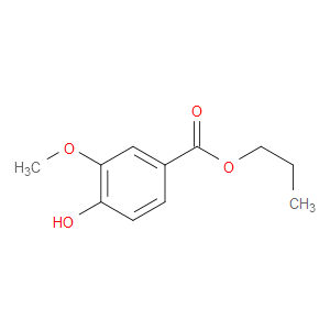 PROPYL 4-HYDROXY-3-METHOXYBENZOATE