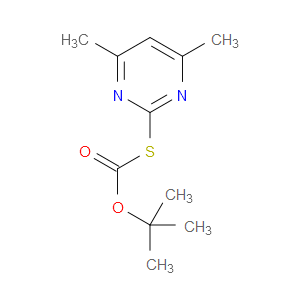 S-BOC-2-MERCAPTO-4,6-DIMETHYLPYRIMIDINE