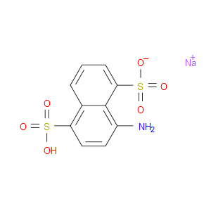 8-AMINO-1,5-NAPHTHALENEDISULFONIC ACID MONOSODIUM SALT