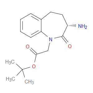 (S)-TERT-BUTYL 2-(3-AMINO-2-OXO-2,3,4,5-TETRAHYDRO-1H-BENZO[B]AZEPIN-1-YL)ACETATE