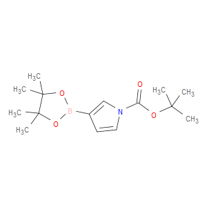 TERT-BUTYL 3-(4,4,5,5-TETRAMETHYL-1,3,2-DIOXABOROLAN-2-YL)-1H-PYRROLE-1-CARBOXYLATE - Click Image to Close