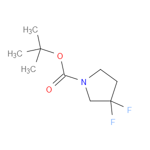 TERT-BUTYL 3,3-DIFLUOROPYRROLIDINE-1-CARBOXYLATE - Click Image to Close