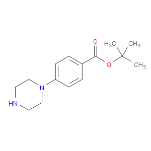 TERT-BUTYL 4-(PIPERAZIN-1-YL)BENZOATE - Click Image to Close