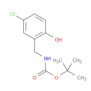 TERT-BUTYL 5-CHLORO-2-HYDROXYBENZYLCARBAMATE