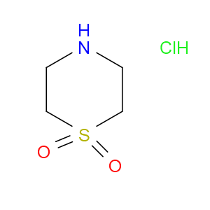 THIOMORPHOLINE 1,1-DIOXIDE HYDROCHLORIDE - Click Image to Close