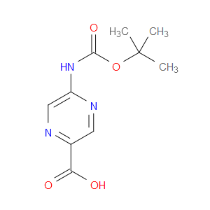 5-((TERT-BUTOXYCARBONYL)AMINO)PYRAZINE-2-CARBOXYLIC ACID