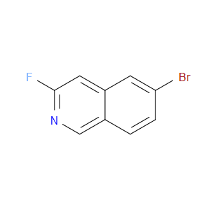 6-BROMO-3-FLUOROISOQUINOLINE - Click Image to Close