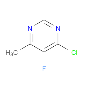 4-CHLORO-5-FLUORO-6-METHYLPYRIMIDINE