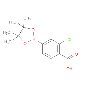 2-CHLORO-4-(4,4,5,5-TETRAMETHYL-1,3,2-DIOXABOROLAN-2-YL)BENZOIC ACID