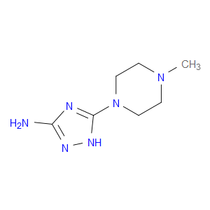 5-(4-METHYLPIPERAZIN-1-YL)-1H-1,2,4-TRIAZOL-3-AMINE