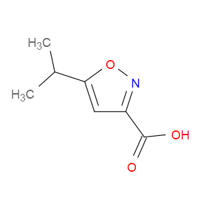 5-ISOPROPYLISOXAZOLE-3-CARBOXYLIC ACID