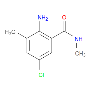 2-AMINO-5-CHLORO-N,3-DIMETHYLBENZAMIDE - Click Image to Close