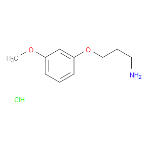 1-(3-AMINOPROPOXY)-3-METHOXYBENZENE HYDROCHLORIDE - Click Image to Close