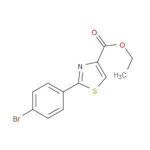 ETHYL 2-(4-BROMOPHENYL)THIAZOLE-4-CARBOXYLATE - Click Image to Close