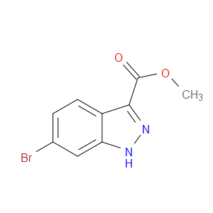 METHYL 6-BROMO-1H-INDAZOLE-3-CARBOXYLATE - Click Image to Close