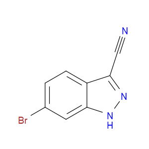 6-BROMO-1H-INDAZOLE-3-CARBONITRILE