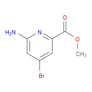 METHYL 6-AMINO-4-BROMOPICOLINATE