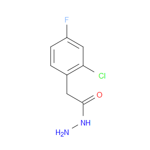 2-(2-CHLORO-4-FLUOROPHENYL)ACETOHYDRAZIDE