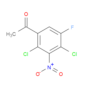 1-(2,4-DICHLORO-5-FLUORO-3-NITROPHENYL)ETHANONE