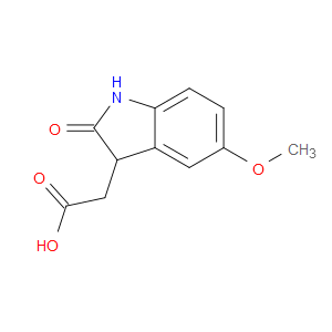 (5-METHOXY-2-OXO-2,3-DIHYDRO-1H-INDOL-3-YL)ACETIC ACID - Click Image to Close