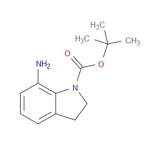 TERT-BUTYL 7-AMINOINDOLINE-1-CARBOXYLATE - Click Image to Close