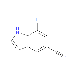 7-FLUORO-1H-INDOLE-5-CARBONITRILE
