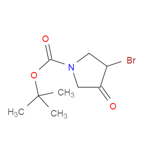 TERT-BUTYL 3-BROMO-4-OXOPYRROLIDINE-1-CARBOXYLATE