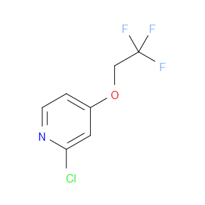2-CHLORO-4-(2,2,2-TRIFLUOROETHOXY)PYRIDINE