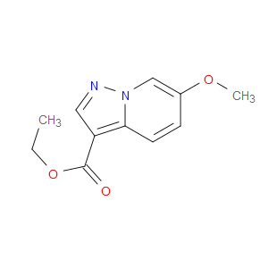 ETHYL 6-METHOXYPYRAZOLO[1,5-A]PYRIDINE-3-CARBOXYLATE