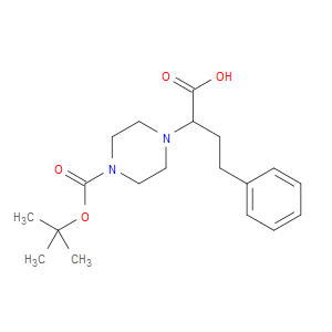 2-(4-(TERT-BUTOXYCARBONYL)PIPERAZIN-1-YL)-4-PHENYLBUTANOIC ACID - Click Image to Close