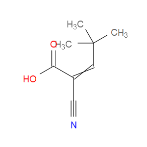 2-CYANO-4,4-DIMETHYLPENT-2-ENOIC ACID