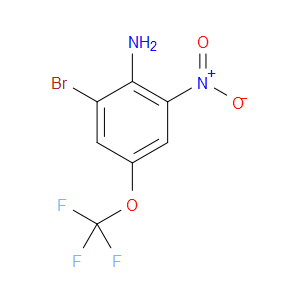 2-BROMO-6-NITRO-4-(TRIFLUOROMETHOXY)ANILINE