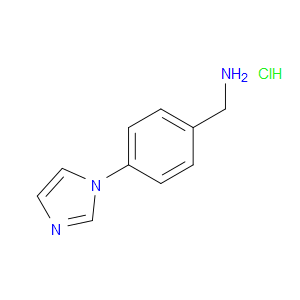 (4-(1H-IMIDAZOL-1-YL)PHENYL)METHANAMINE HYDROCHLORIDE - Click Image to Close