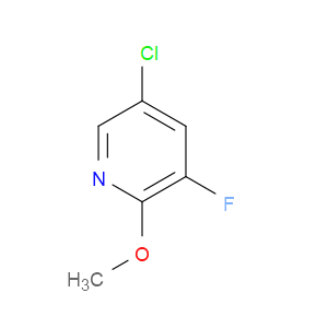 5-CHLORO-3-FLUORO-2-METHOXYPYRIDINE