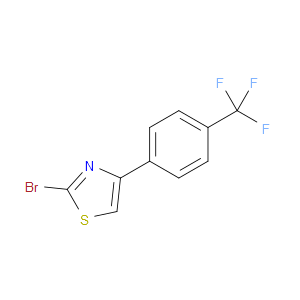 2-BROMO-4-(4-(TRIFLUOROMETHYL)PHENYL)THIAZOLE