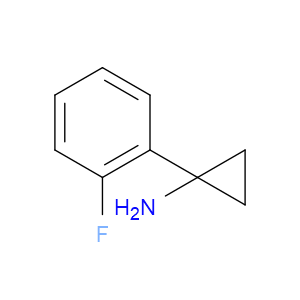 1-(2-FLUOROPHENYL)CYCLOPROPANAMINE